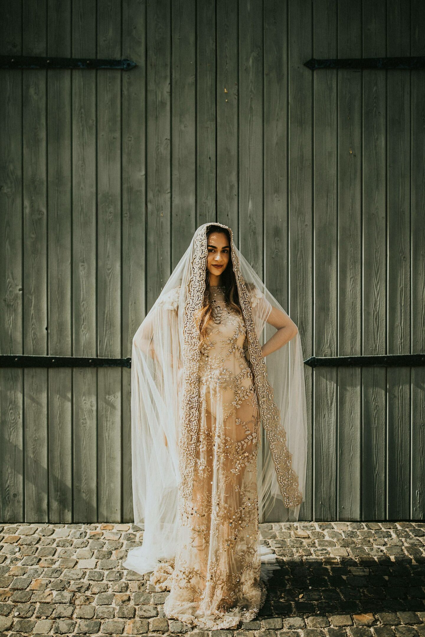 beautiful wedding veil