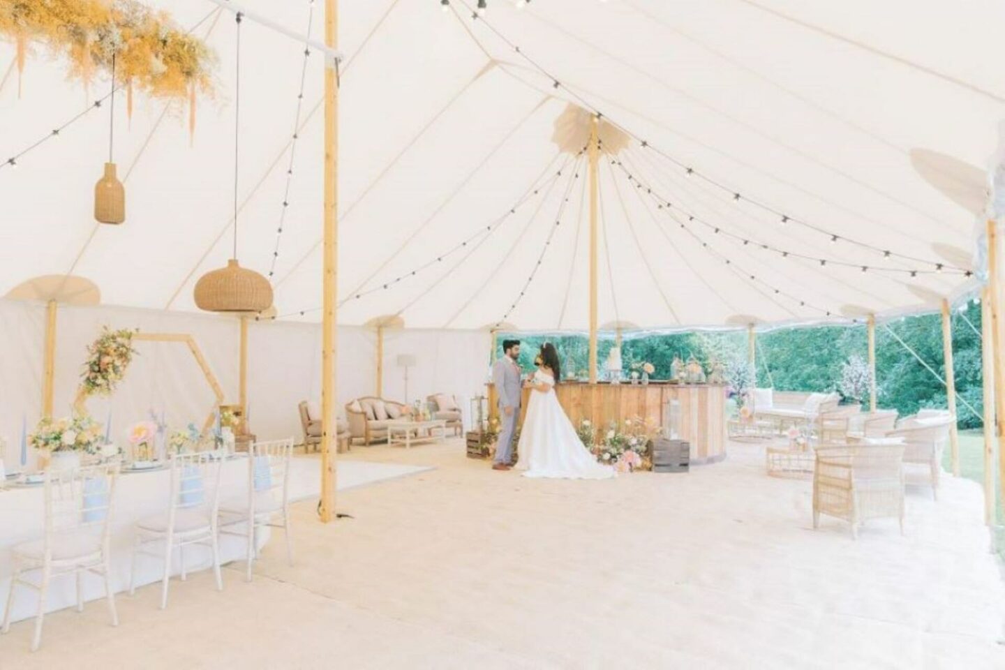 marquee wedding Cotswolds